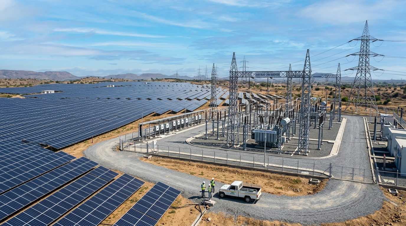 Solar Substation Infrastructure